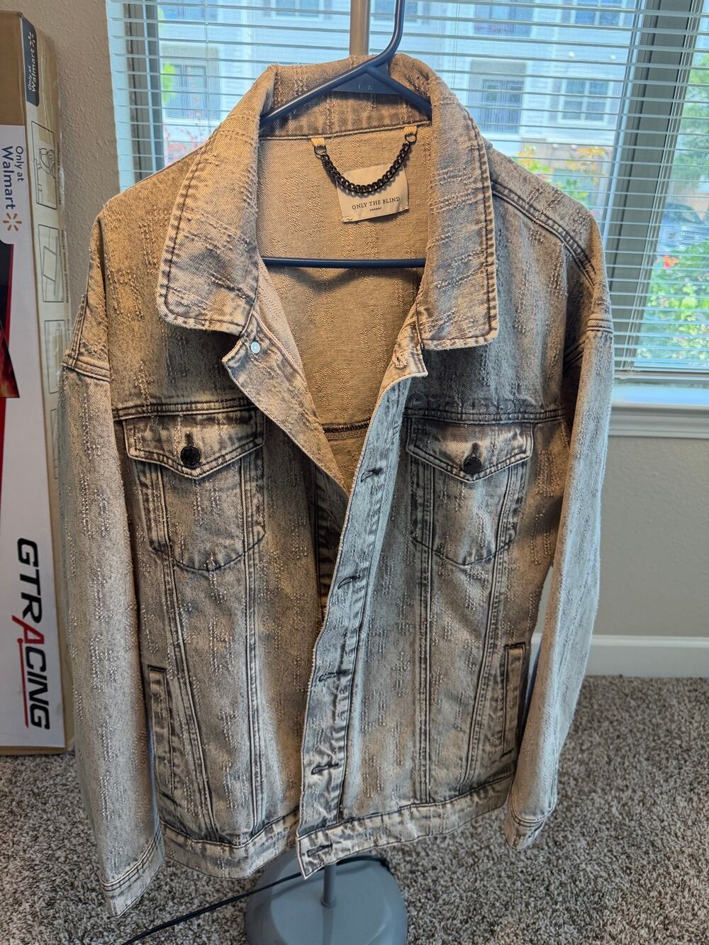 Only The Blind - Japanese Selvedge Denim Jacket - Washed Gray - "Grey Eclipse"